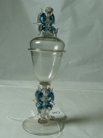 Verre à jambe couvert, image 3/6