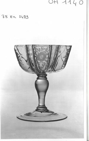 Verre à jambe