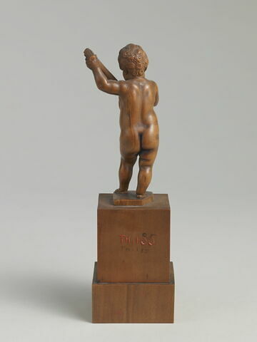 Statuette : enfant jouant du luth, image 4/6