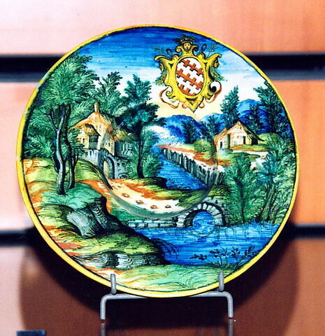 Assiette : armoiries des Salviati, image 1/1