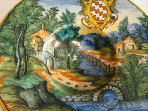 Assiette : armoiries des Salviati, image 2/5