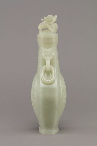 Vase en jade à couvercle, image 11/20