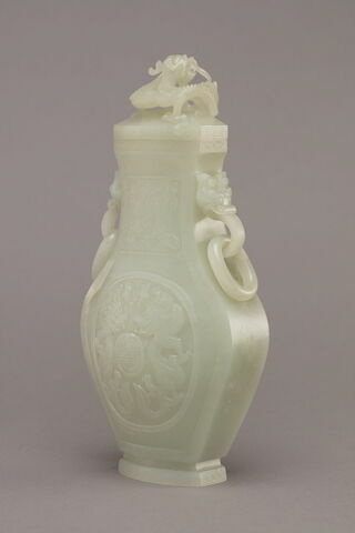 Vase en jade à couvercle, image 13/20