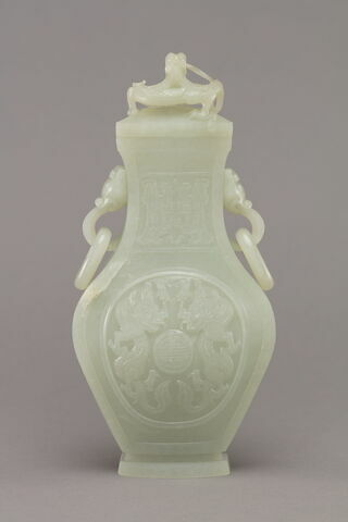 Vase en jade à couvercle, image 14/20