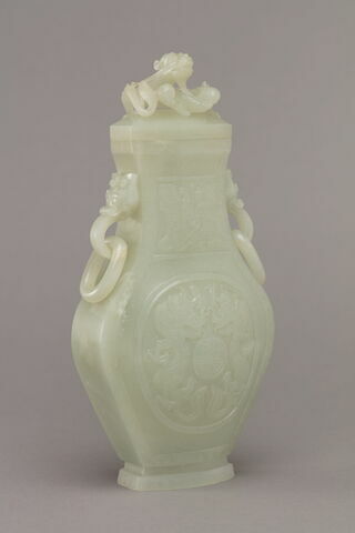 Vase en jade à couvercle, image 16/20
