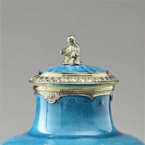 Fontaine en porcelaine de Chine bleue, image 6/6