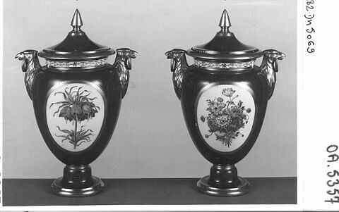 Paire de vases (vases à têtes d'aigles), image 2/3