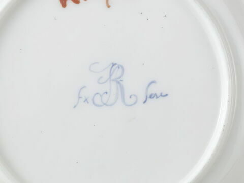 Assiette à dessert d'une série de onze (R 665 à 675), d'un service de table (R 550 à 675), image 2/2