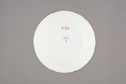 Assiette, d'une série de six (avec R 742 à R 747), image 2/3
