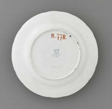 Assiette d'une paire (R 777), image 2/4