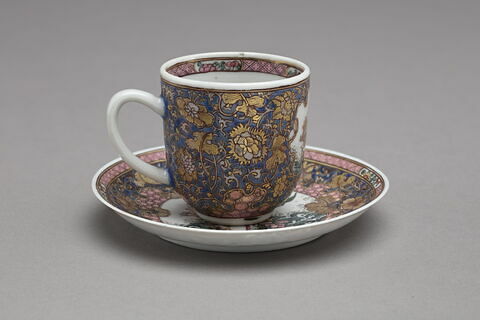 Tasse à café et soucoupe, d'un service de quatre pièces (avec R 1147 à R 1150), image 1/6