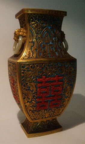 Vase forme balustre d'une paire (R 1414 et 1415), image 2/5