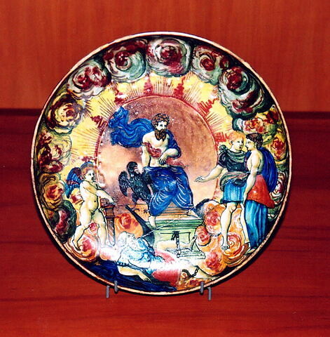 Coupe ronde : Jupiter et Prométhée, image 1/1