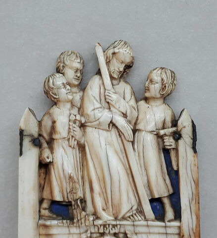 Fragment de polyptyque : scènes de la Vie de la Vierge et de la Passion, image 4/7