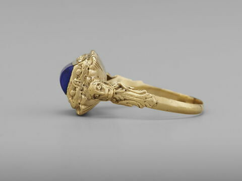 Bague en or avec lapis lazuli, image 3/3
