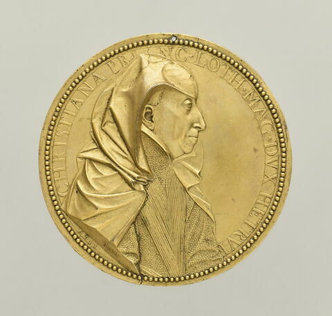 Médaille : Christine de Lorraine, image 1/2