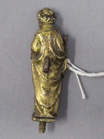Statuette d'un ensemble de douze provenant d'une châsse : saint Paul, image 2/4