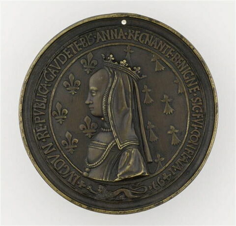 Médaille : Anne de Bretagne