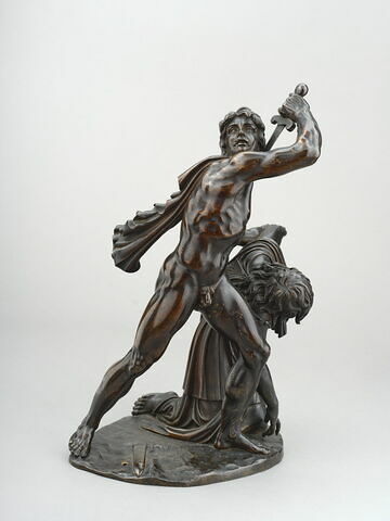 Groupe sculpté : Gaulois se suicidant sur le corps de sa femme dit Aria et Poetus