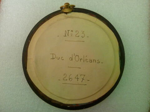 Médaillon : duc d'Orléans, image 2/2