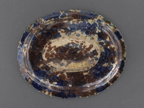 Plat ovale : Le Christ et la Samaritaine, image 3/5