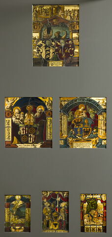 Panneau rectangulaire aux armes de Paulus Jakob et de Katharina Gartenhausen, image 2/2
