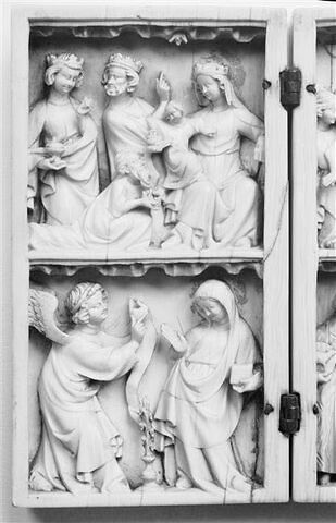 Diptyque : scènes de la Vie de la Vierge et de la Passion, image 2/2