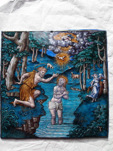 Plaque : Baptême du Christ, image 1/2