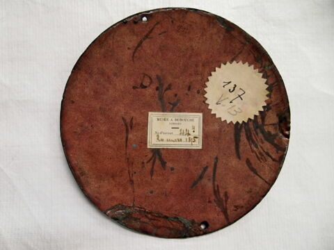 Plaque circulaire : Claude, d'un ensemble de huit (MR 2566 à 2574), image 2/2