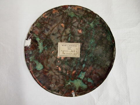 Plaque circulaire : Vespasien, image 2/2