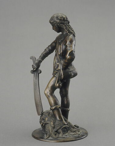 Statuette : David vainqueur de Goliath, image 2/4