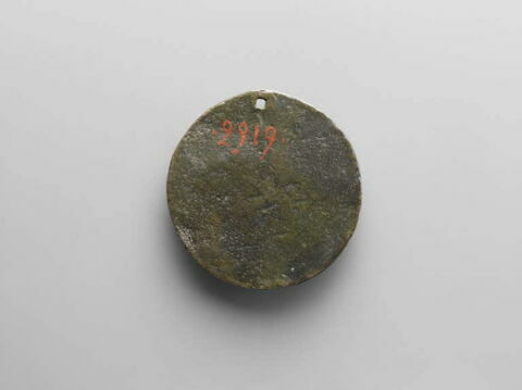 Médaille : portrait d'homme, image 2/2