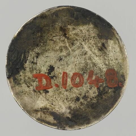 Plaque, d'un ensemble de quatre (OA 3028 A à D) : Décollation de Saint Jean-Baptiste, image 2/2