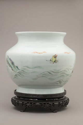 Jarre à décor de huit immortels traversant la mer, image 10/23