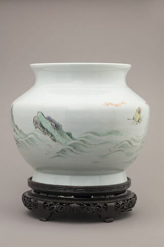 Jarre à décor de huit immortels traversant la mer, image 12/23