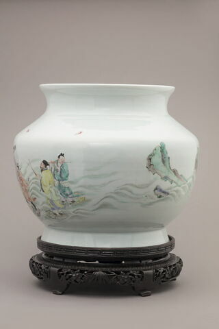 Jarre à décor de huit immortels traversant la mer, image 19/23