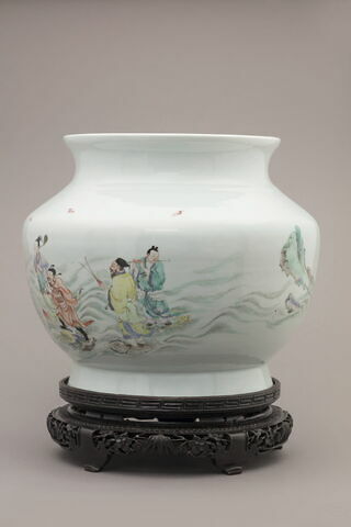 Jarre à décor de huit immortels traversant la mer, image 21/23