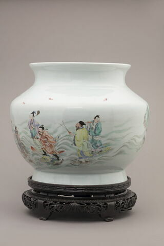 Jarre à décor de huit immortels traversant la mer, image 22/23