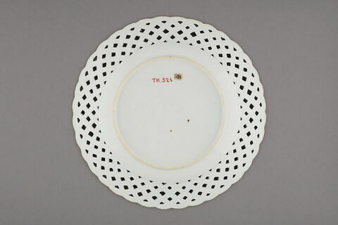 Assiette d'échantillon, d'un ensemble de dix-sept (TH 519 à 535), image 2/2