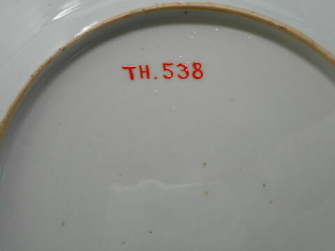 Assiette, d'une paire (TH 537), image 3/3