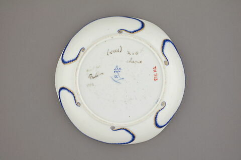 Compotier, d'un ensemble de quinze (TH 708 et 722), d'un service de table (TH 703 à 730), image 2/3