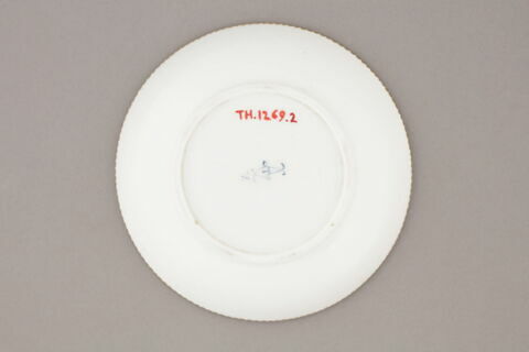 Tasse et soucoupe, d'un ensemble six (TH 1267 à 1272), image 3/6