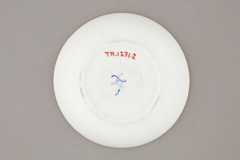 Tasse et soucoupe, d'un ensemble six (TH 1267 à 1272), image 3/6