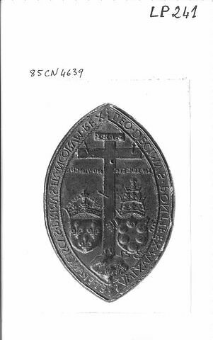 Matrice du sceau : croisade de 1516, image 5/5