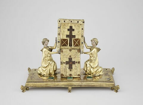 Reliquaire de la Vraie Croix porté par deux anges