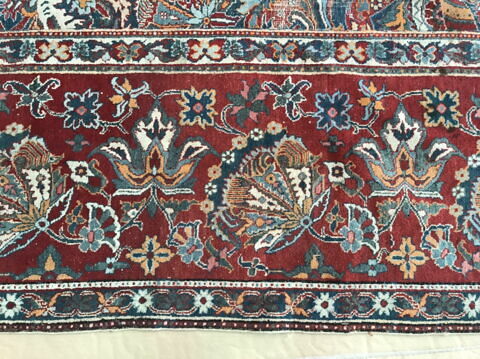 Tapis velours rectangulaire à décor végétal, image 6/10