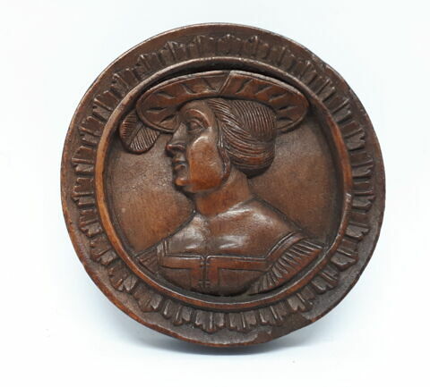 Médaillon : buste de femme, image 1/3