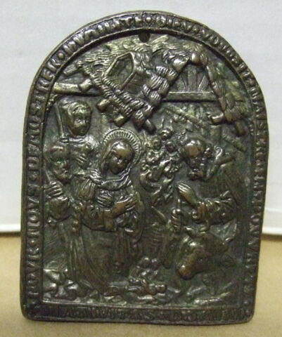 Plaquette : la Nativité, image 1/1