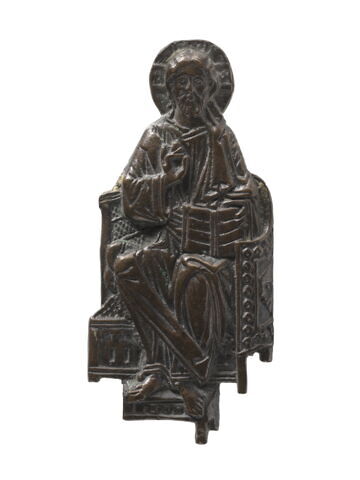 Plaque d'applique : Christ bénissant