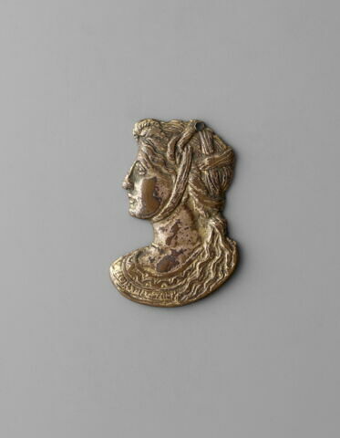 Figure d'applique : buste de femme, image 1/2